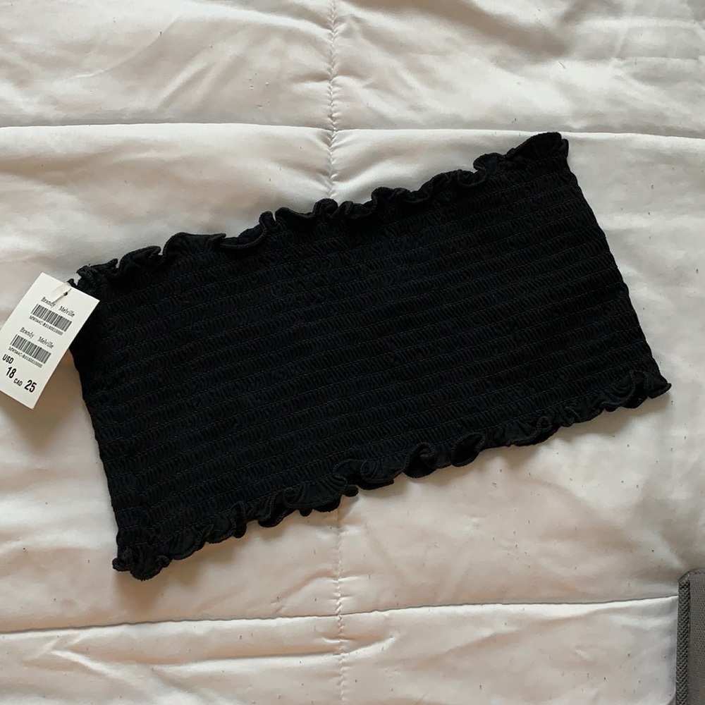 Strapless brandy crop